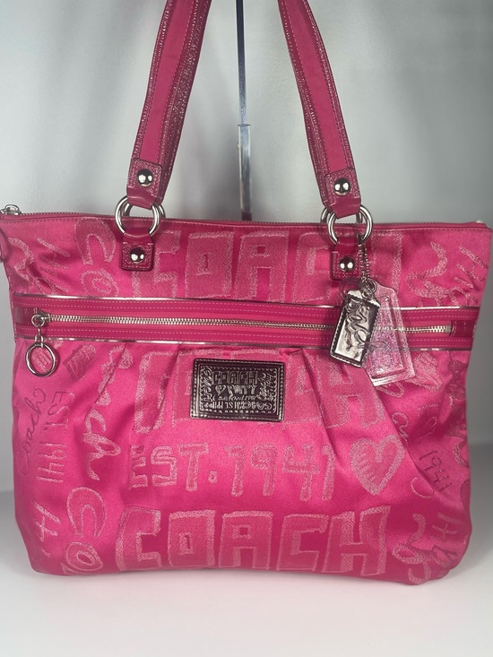 Coach Handbags - Coach Poppy Storypatch Glam Tote Limited Edition- Full inclusion
